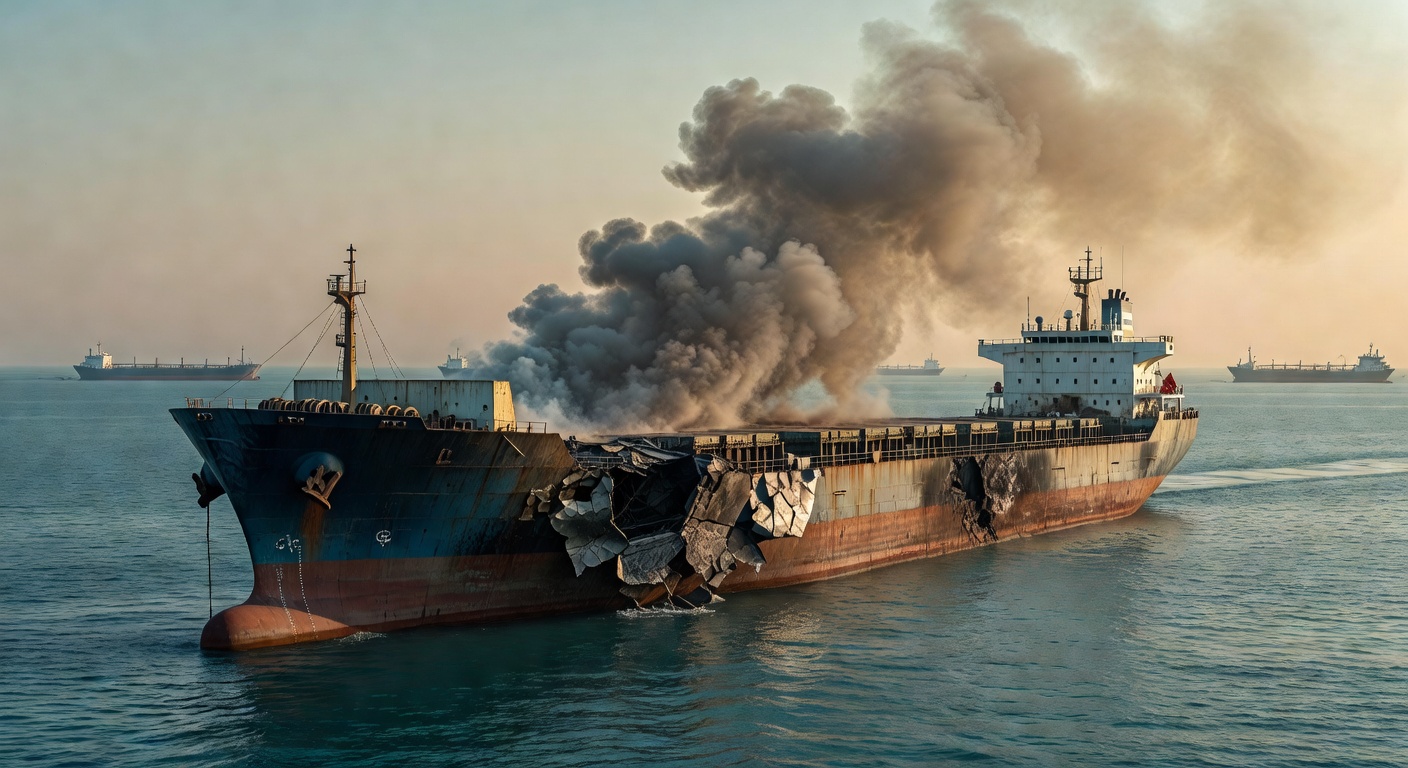 Korean HMM cargo ship Hormuz