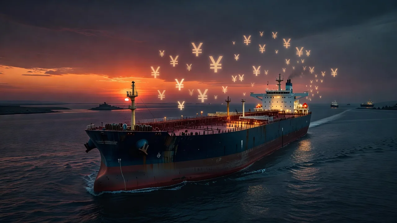 Iran Hormuz oil settled in yuan, non-dollar payment