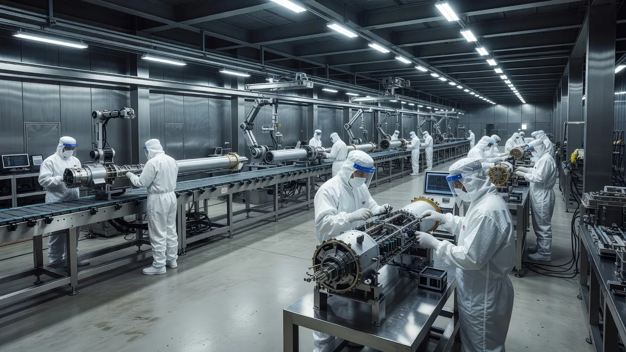 interceptor missile production plant single assembly line